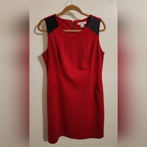 Liz Claiborne Red Dress Size L